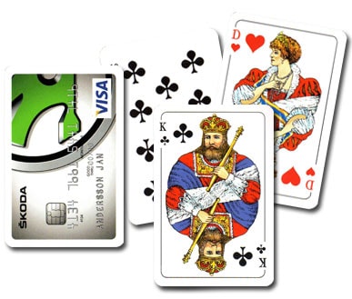 Spillekort dit logo - Køb Vibla.dk!